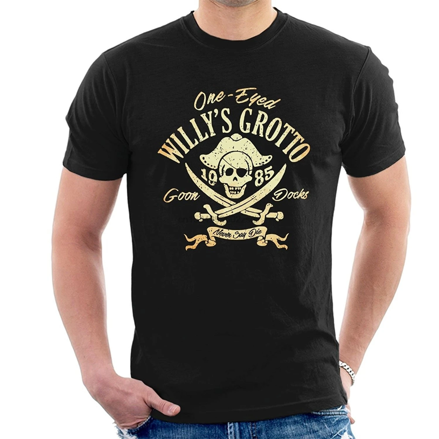 Мужская футболка с одним глазом Willys Grotto The Goonies Модная стильная | одежда