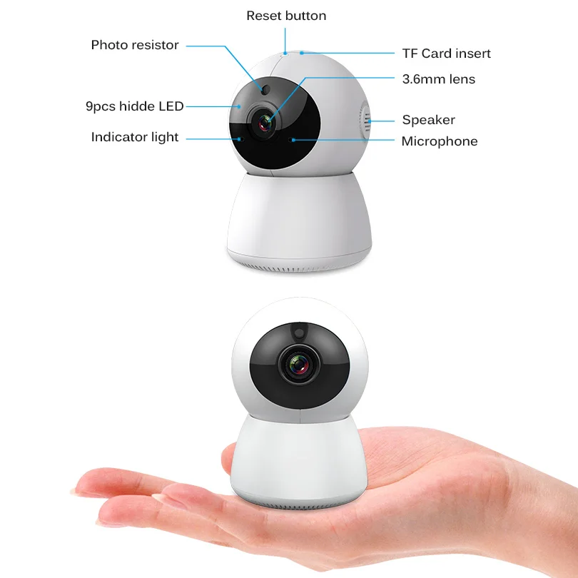 Weтранс Мини Wi Fi камера IP Cam 1080P CCTV безопасности беспроводной умный дом облако