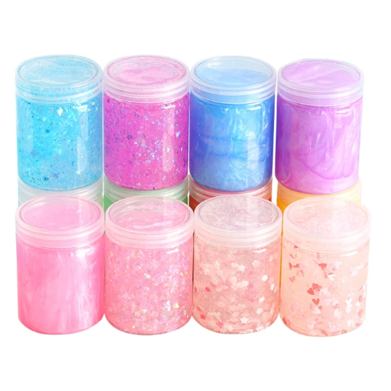 

Free Shipping 100ml Storage Container Organizer Box For Light Clay Playdough Foam Slime Mud