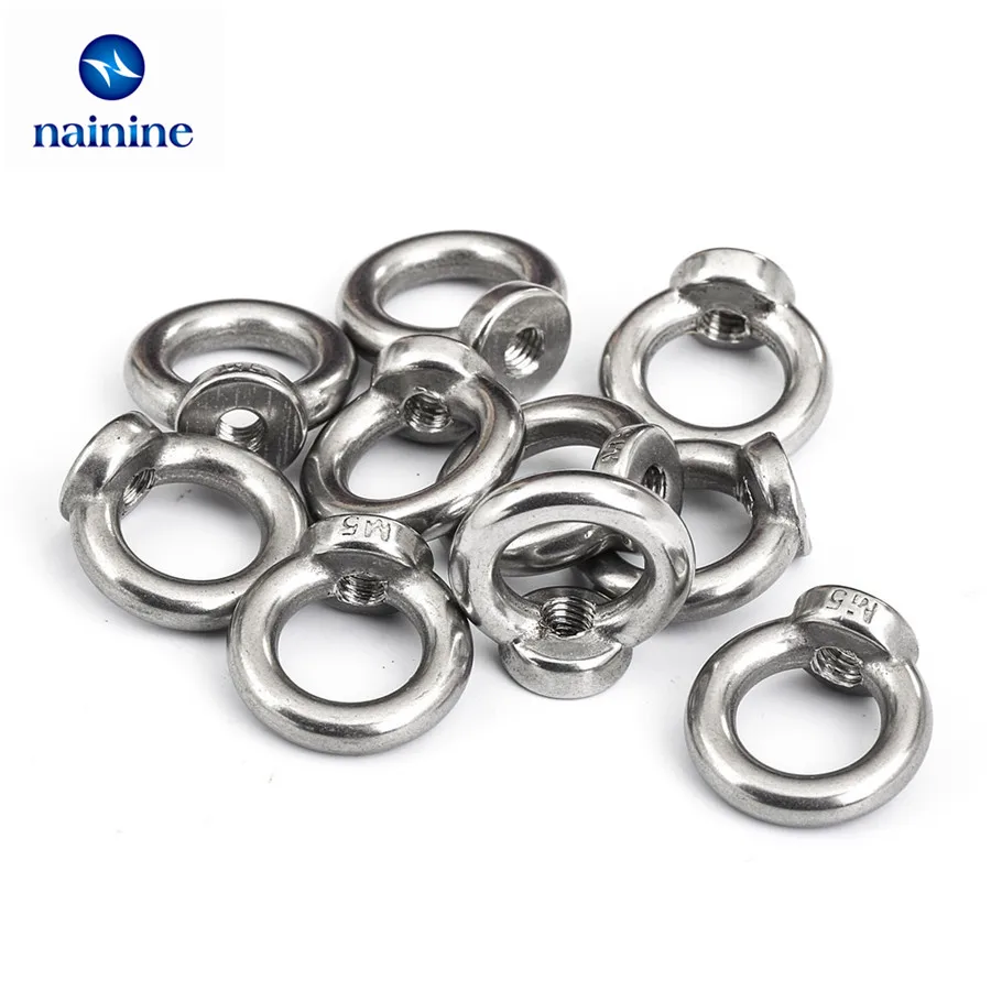 Морская подъемная гайка из нержавеющей стали DIN582 304