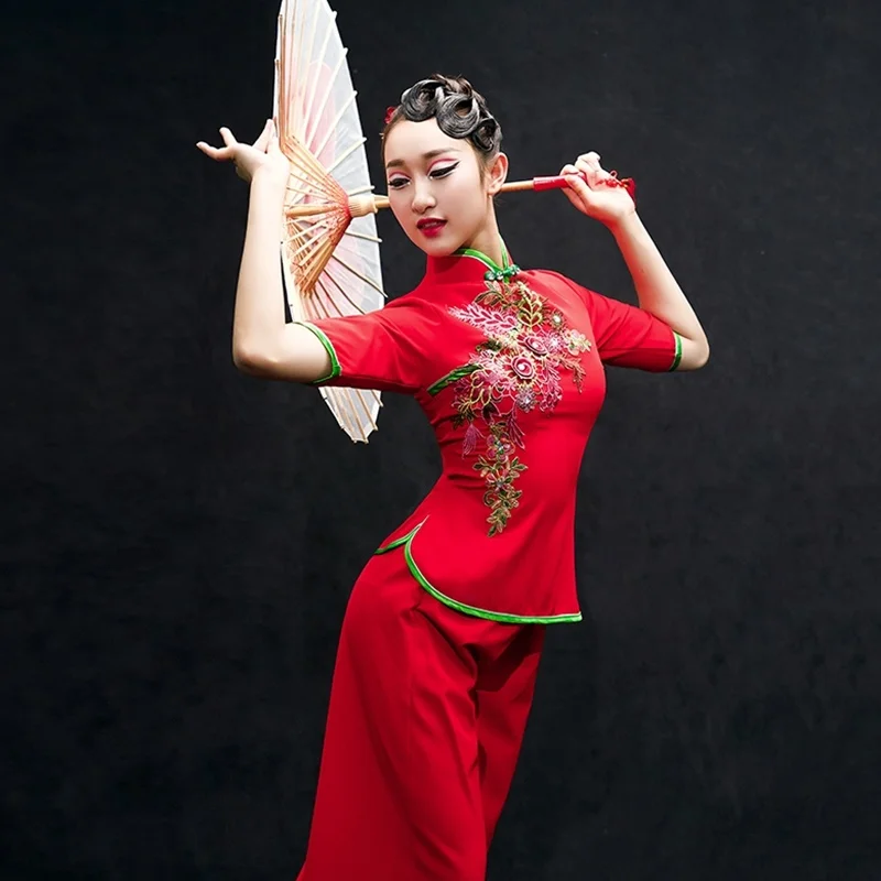 Костюм для китайского традиционного танца Классические Этнические китайские