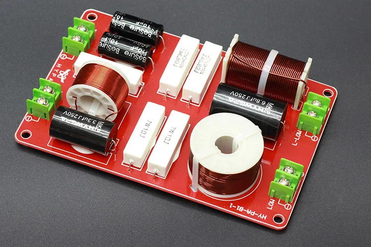 1 шт. Hi Fi 2 полосный кроссовер с делителем частоты двойные басы для низкочастотных