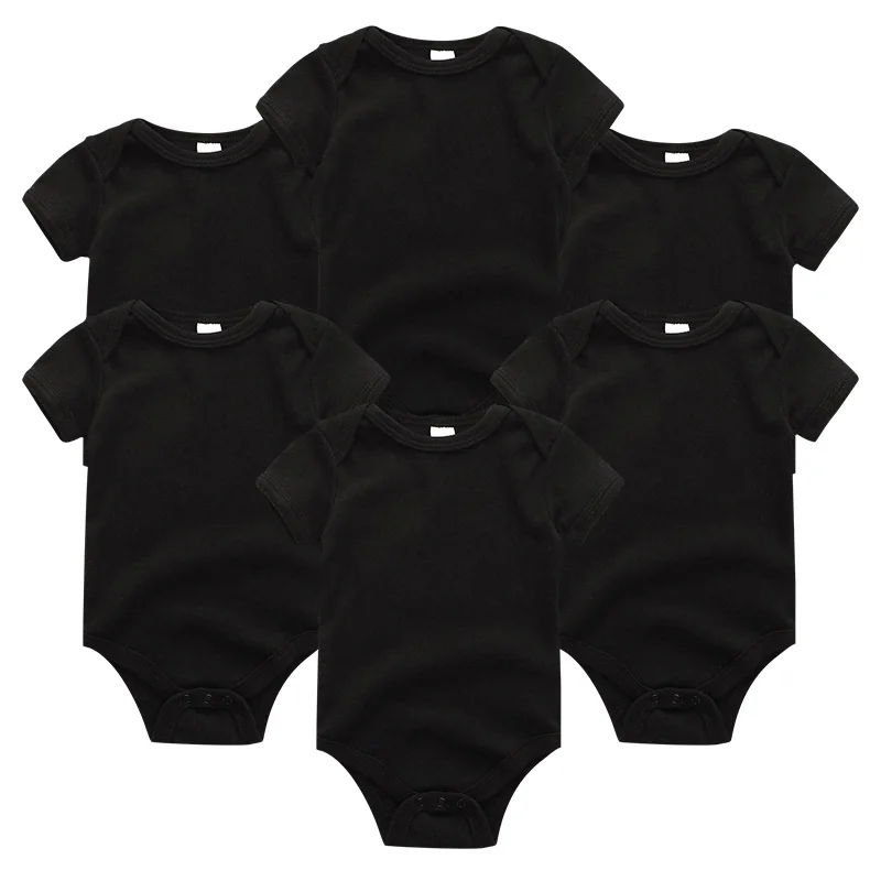 BDS6005 Детская одежда для новорожденных мальчиков комбинезон roupas de bebes хлопок 6 шт./компл. для маленьких девочек Infantil малыша комбинезоны bebek giyim - Цвет: BDS6005