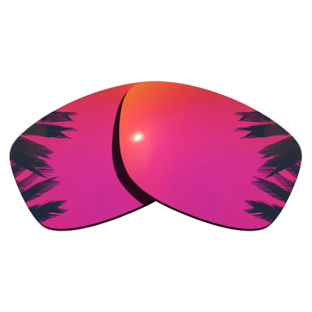 Зеркальные и черные поляризованные Сменные линзы Midnight Sun для квадратной оправы