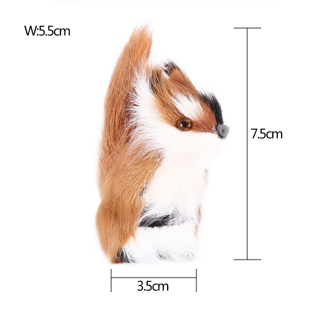 Пушистая белка украшение Рождественский подарок домашний декор Миньоны