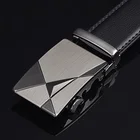 Мужской кожаный ремень MEDYLA, модный дизайнерский ремень с автоматической пряжкой, подлинный трендовый мужской ремень