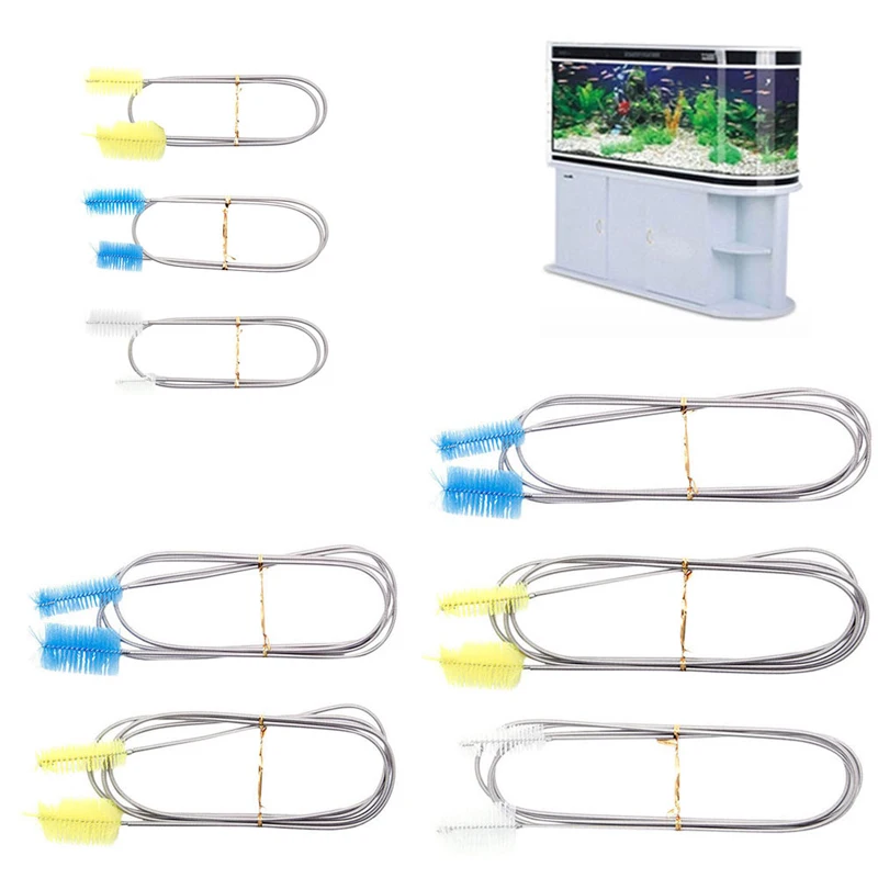 Щетка для чистки труб одно/двухсторонний аквариум фильтр насосной трубы шланг