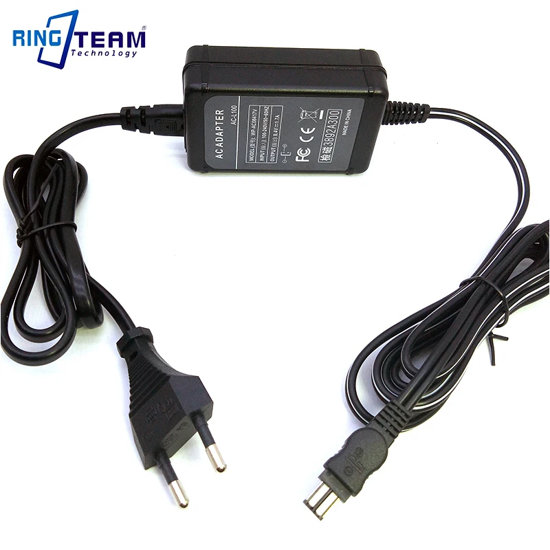 AC-L100 AC-L15 камера видеокамера AC адаптер питания для sony CCD-TR TRV DCR-DVD PC TR TRV Mavica FD/Cybershot DSC-F/S/D серии