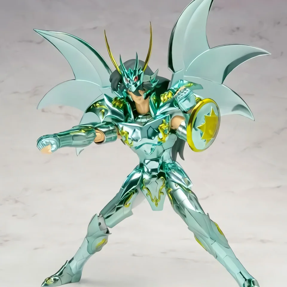Tronzo Оригинальный Bandai Saint Seiya Dragon Shiryu God Cloth V4 Kamui ПВХ фигурка модель игрушки Final Bronze