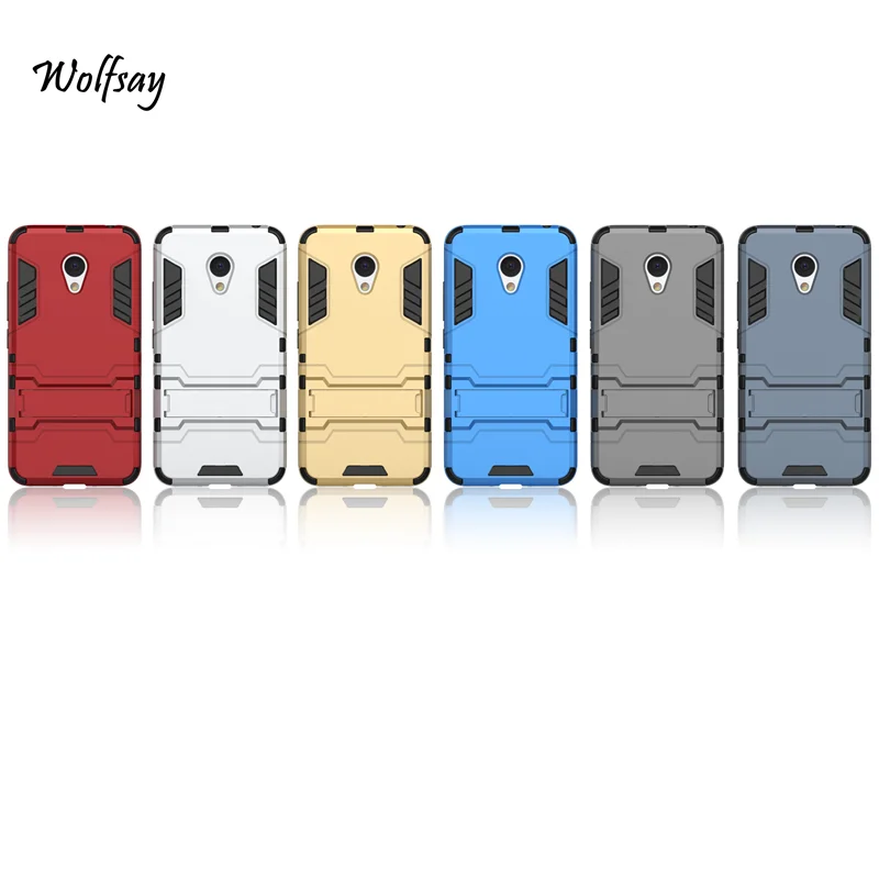 Meizu M3 Note Case Luxury Armor Rubber Hard Back Phone For Cover Meilan 3 Coque Fundas Wolfsay |