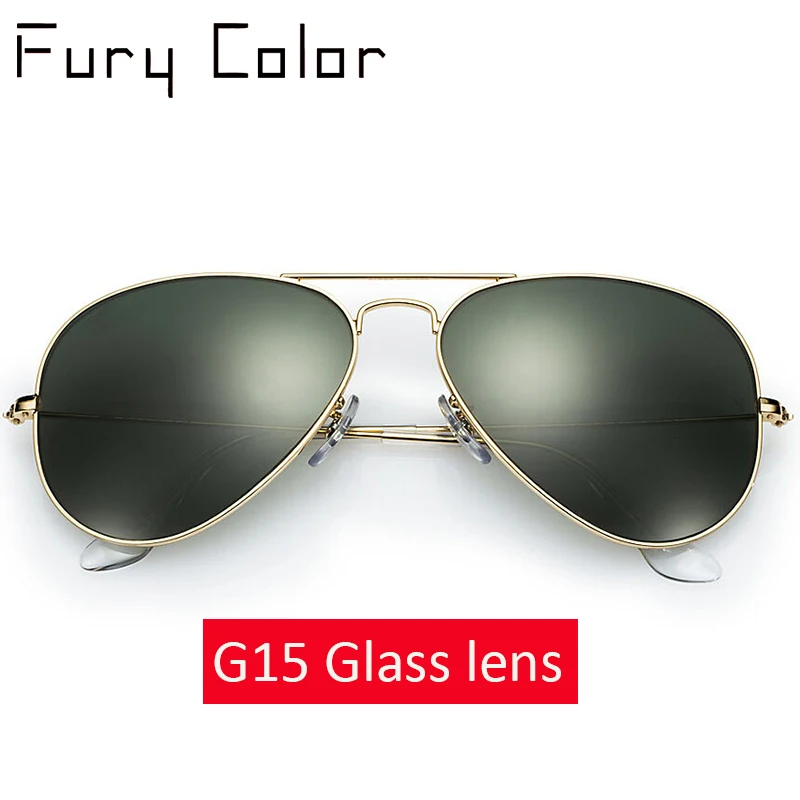 Real Glass Lens classic vintage Sunglasses Women Men Luxury Design Brand Driving Retro Sunglasses Ladies sun glasses for male