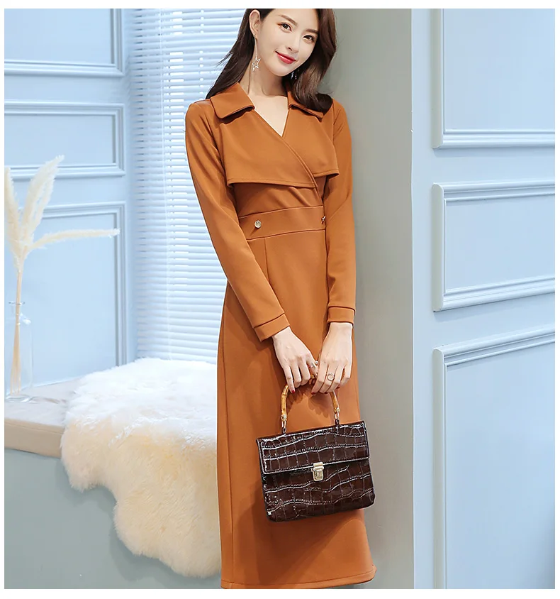 Блейзер платье трапециевидной формы для офиса Vestido длинный 2019 Длинная Элегантная