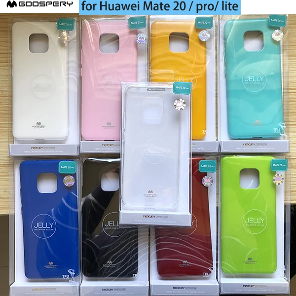 Чехол-бампер Mercury Goospery с цветными жемчужинами для телефона Huawei Mate 20 Pro Lite |