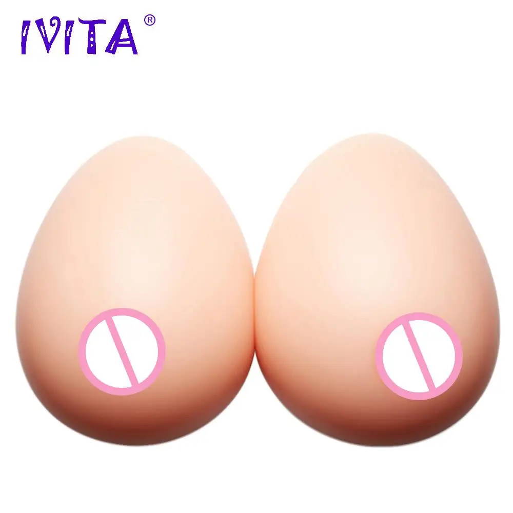 IVITA 4600 г огромная накладная Силиконовая грудь формы поддельные груди для