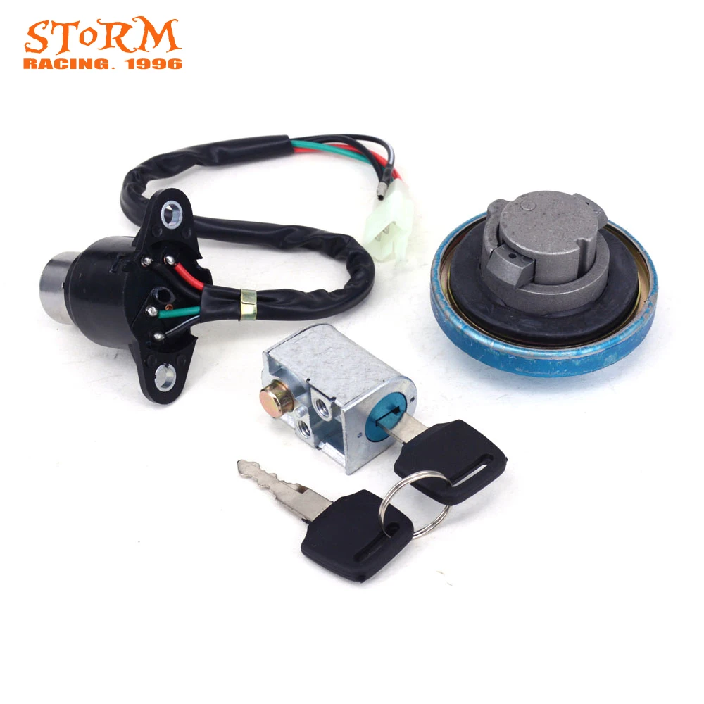 Motorcycle Ignition Switch Seat Lock Key Fuel Gas Cap Set For Honda REBEL 250 MAGNA 250 CMX250 CMX450 All Years MAGNA250