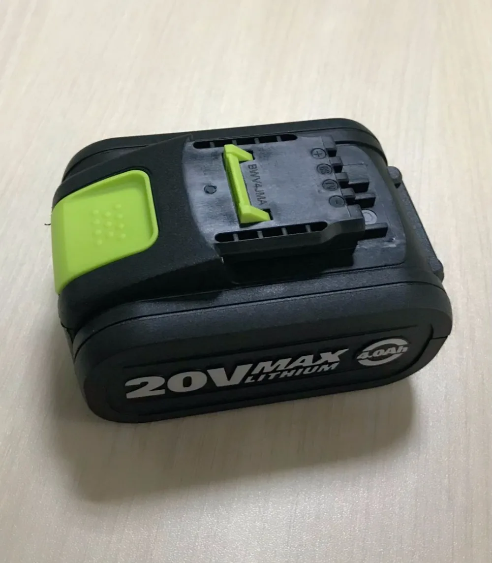 20V быстрое зарядное устройство и 4000mah литий-ионный аккумулятор для WORX wu278 wu175