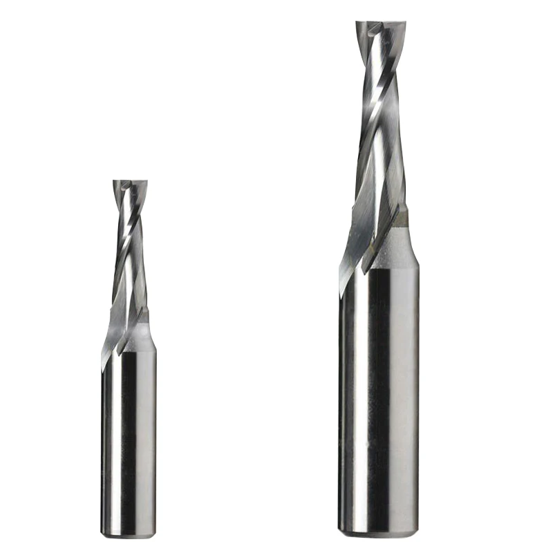 Гравировальный инструмент из вольфрамовой стали 1/2*6*30 TCT ЧПУ 1 шт. фреза 2 канавки