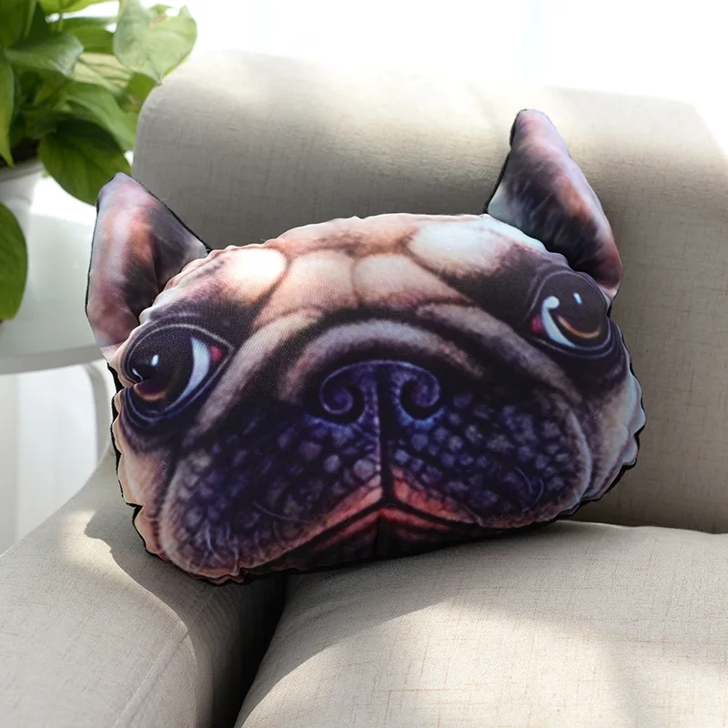 Креативное автомобильное сидение 3D спинка и подголовник автомобильная подушка