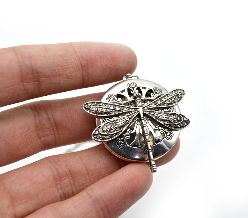 Подвеска медальон для ароматерапии с цепочкой 28 дюймов 1 шт.|necklace with|pendant necklacenecklace