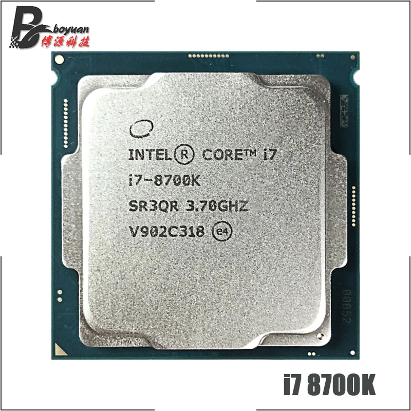 Процессор Intel Core i7 8700K 3 7 GHz шестиядерный 12M 95W LGA 1151|Процессоры| |