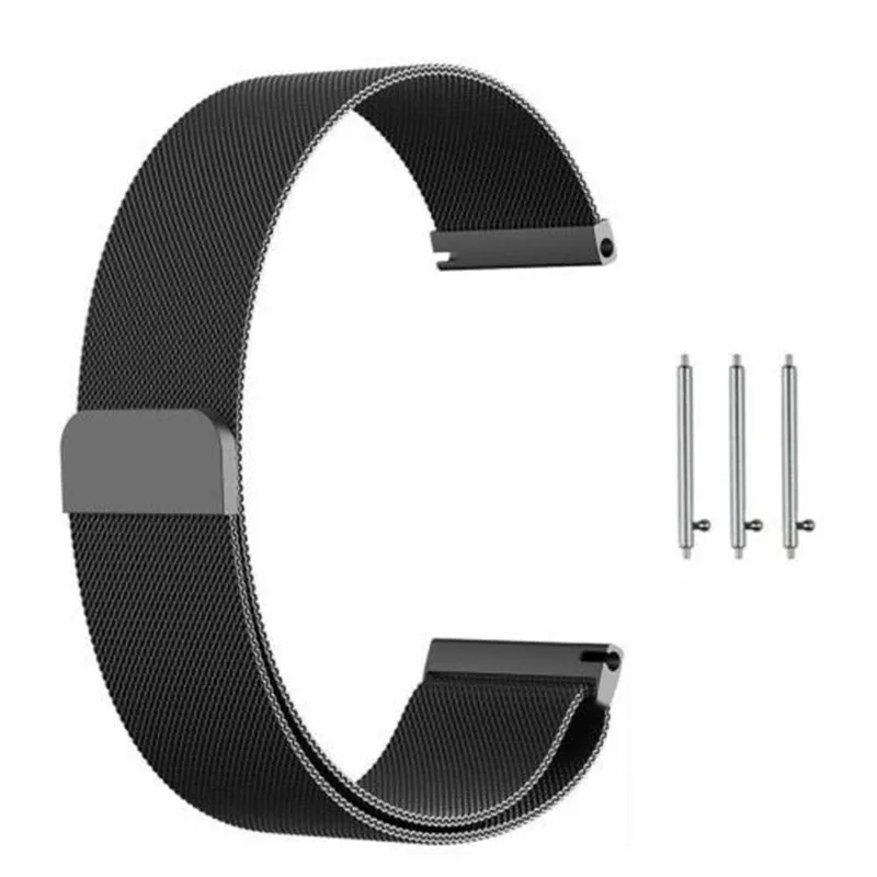 Фото Milanese Loop Stainless Steel Metal Band For Samsung Galaxy Watch Active 20mm Wristband Электроника Milanese Loop Stainless Steel Metal Band For Samsung Galaxy Watch Active 20mm Wristband Электроника