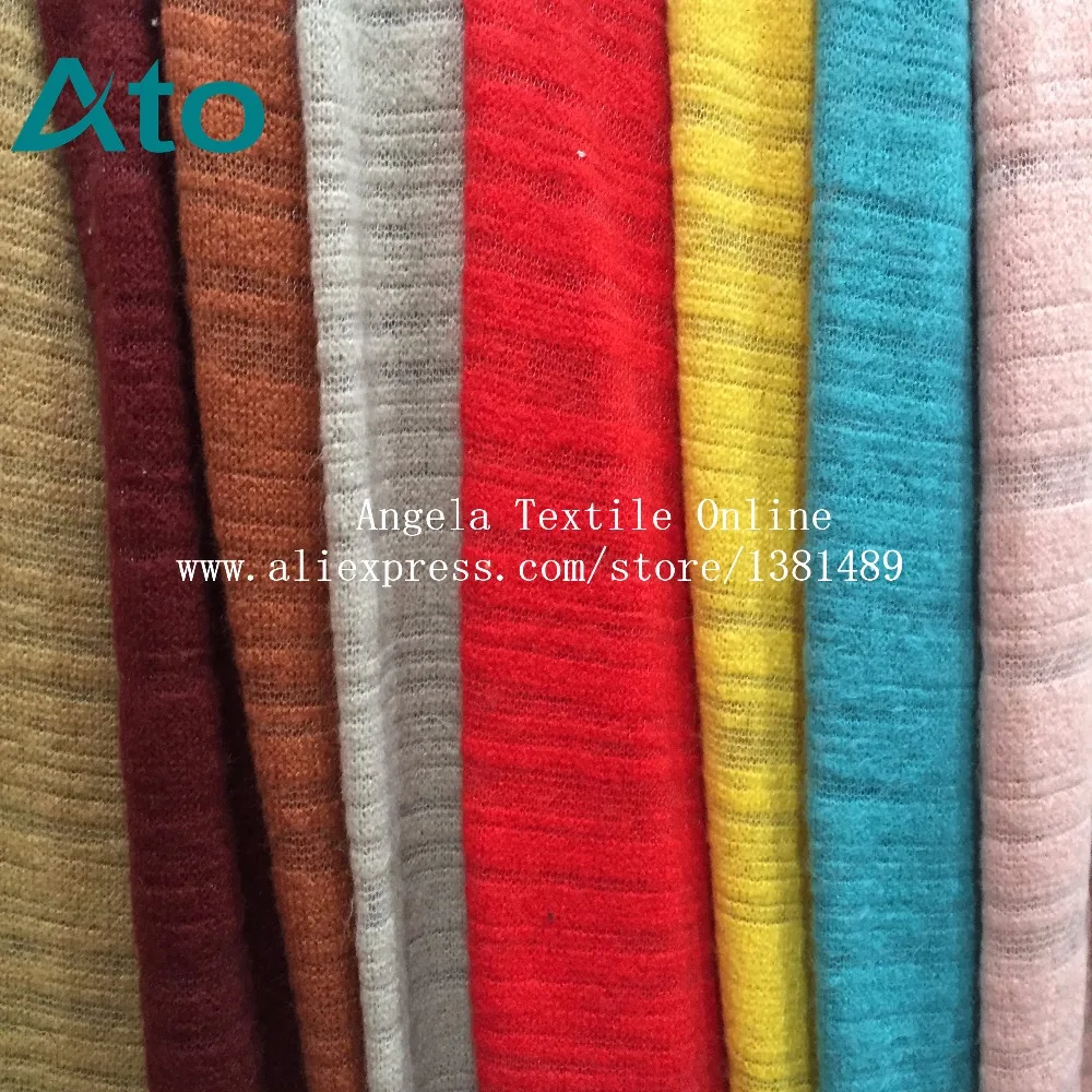 Флисовая трикотажная ткань мягкая эластичная шерстяная ткань|wool fabric|knit fabricfabric soft