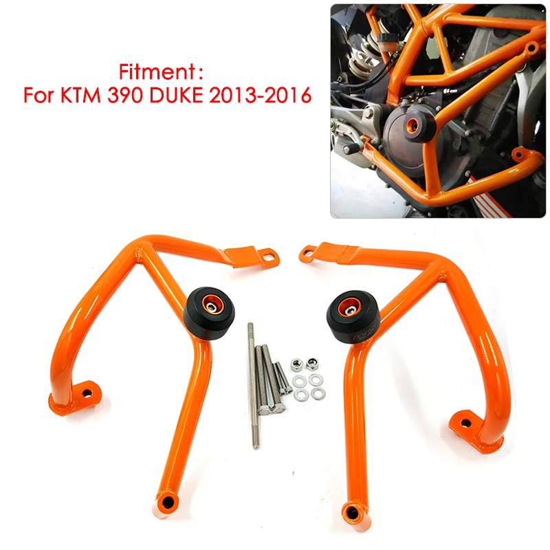 Для KTM 390 DUKE 2013 2014 2015 2016 двигателя мотоцикла бампер Защита бампера протектор