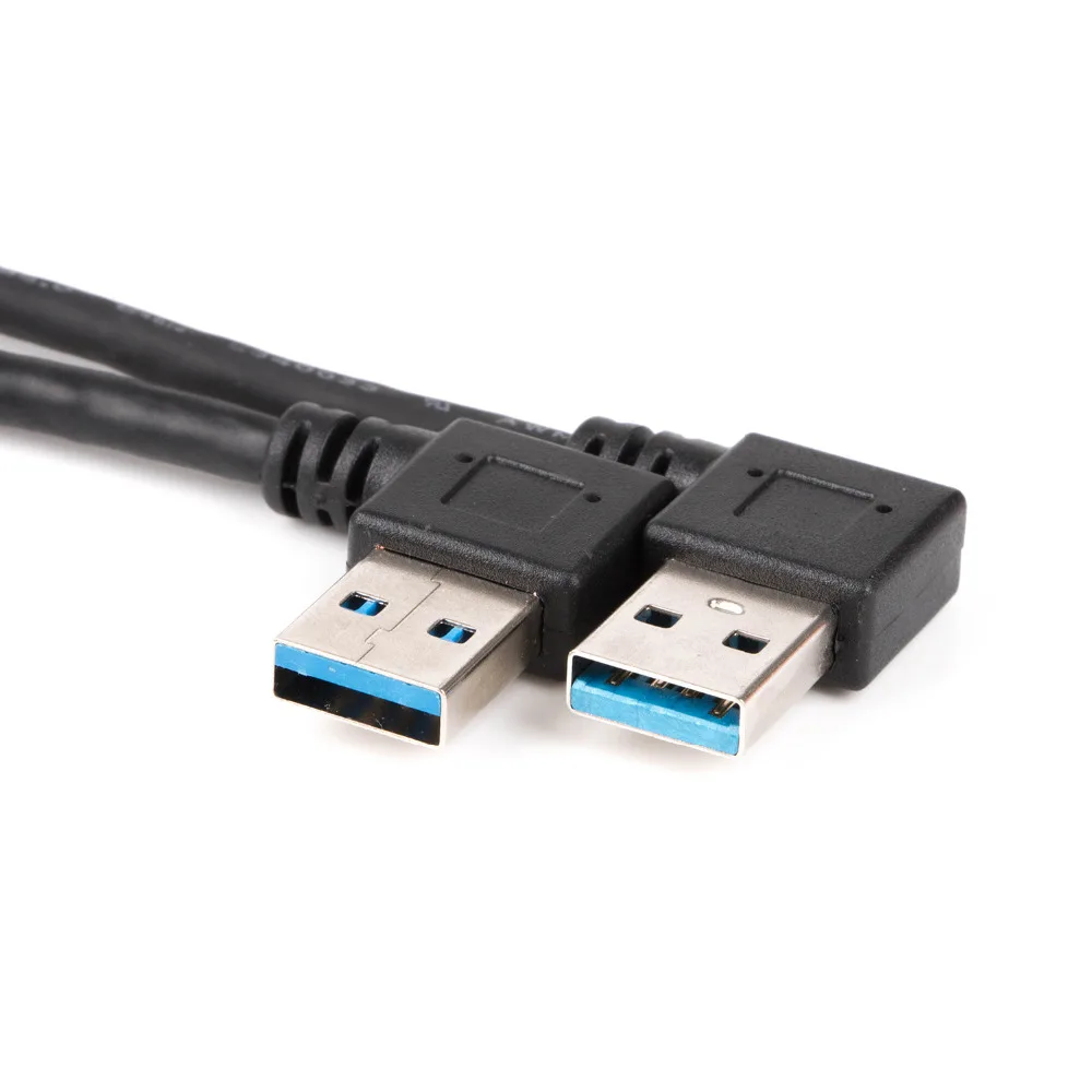 Сверхскоростной компьютер USB 3 0 2 шт. сверхскоростной черный удлиняющий Кабель с