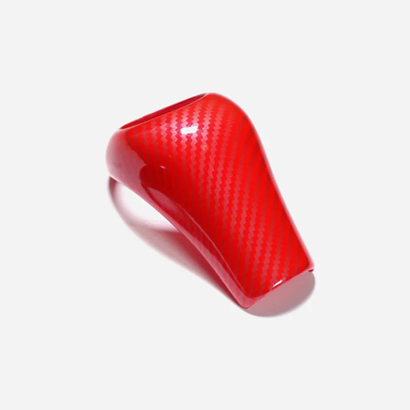 Carbon Fiber Red Углеродное волокно цвет автомобиля Стайлинг центральной консоли переключения передач наклейки украшения Крышка Накладка для Mercedes Benz C E класс W212 W204 - Название цвета: Carbon Fiber Red