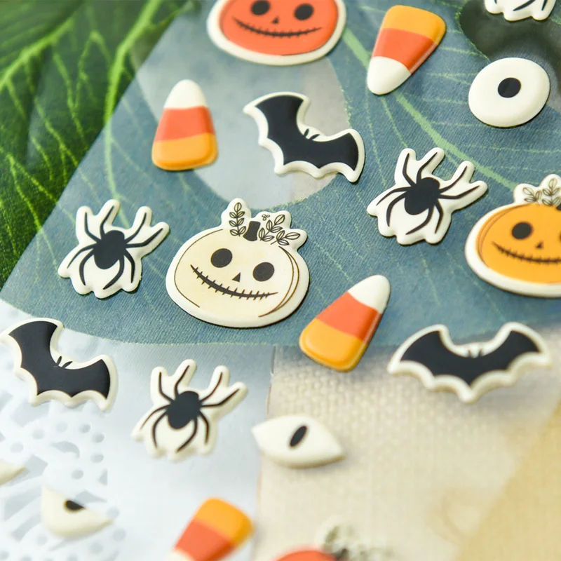 Happy Halloween самоклеящиеся наклейки для Скрапбукинг/DIY ремесла/карты внесении