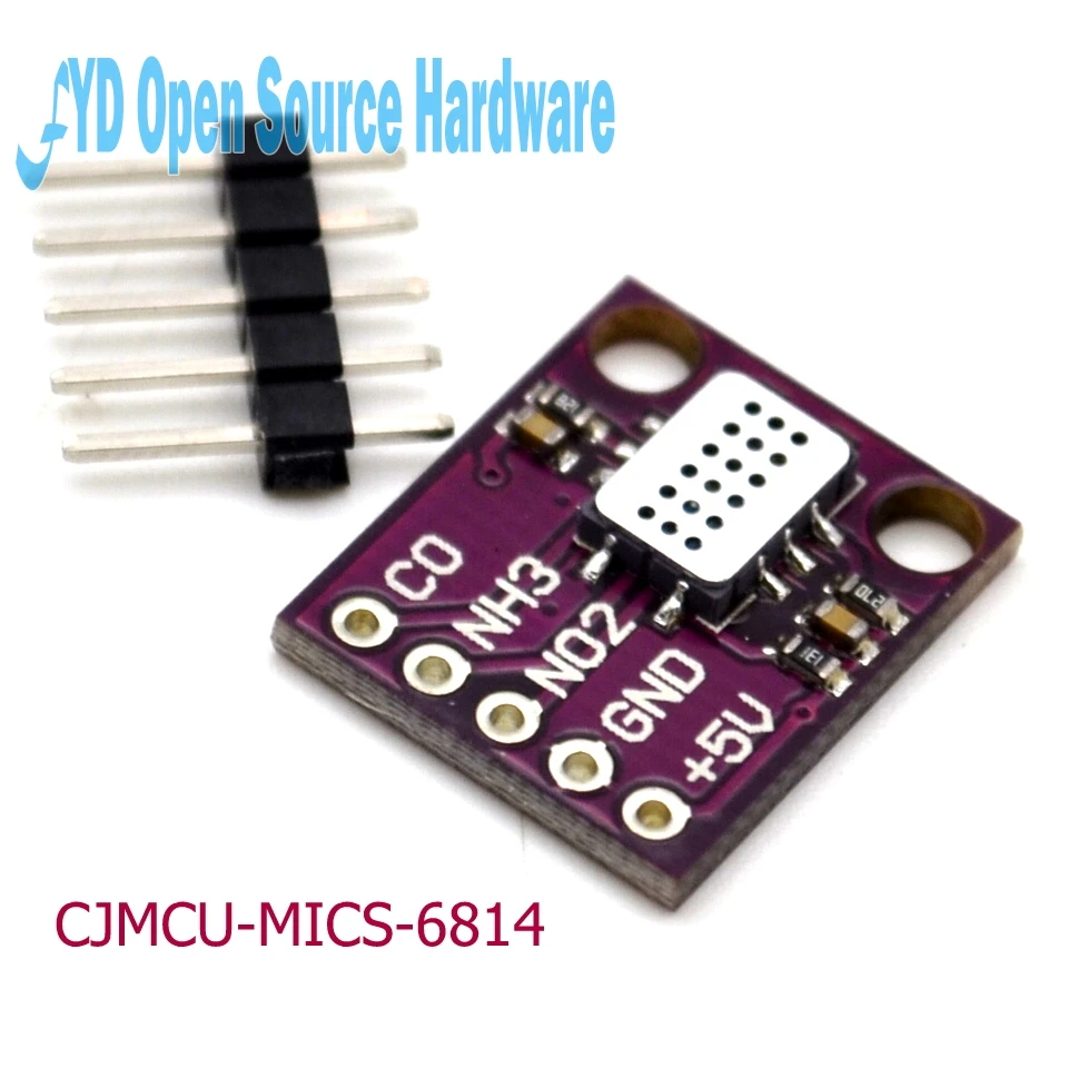 1 шт. CJMCU-MICS-6814 качество воздуха CO VOC NH3 азотный кислородный газовый датчик