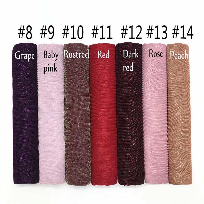 2018 Fashion Hot Sale shiny Plain color scarf women cotton scarves shawl lady pashmina bandana muslim echarpe wraps muffler | Аксессуары
