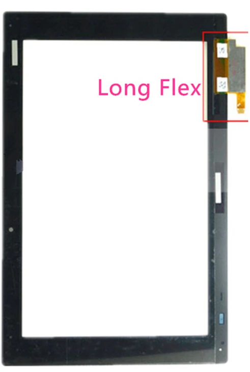 Only Touch Long Для sony Xperia Tablet Z2 SGP511 SGP512 SGP521 SGP541 ЖК-экран и замена дигитайзера!(черный - Цвет: Only Touch Long