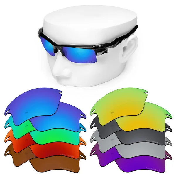 OOWLIT против царапин замена линз для Oakley быстрая куртка XL травление поляризованные