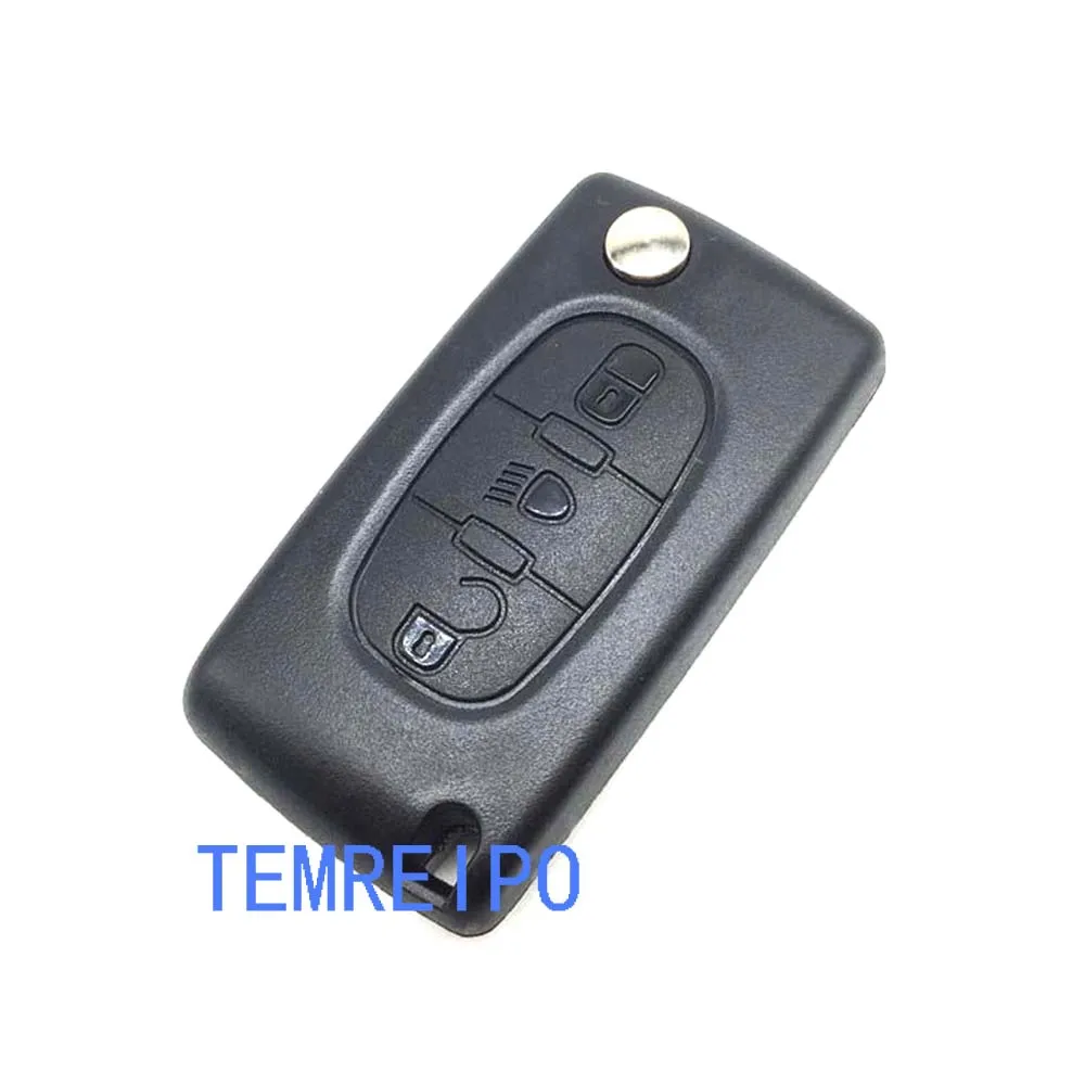 Раскладной чехол для ключа автомобиля с откидной крышкой Citroen c4 c3 c5 xsara picasso berlingo c8
