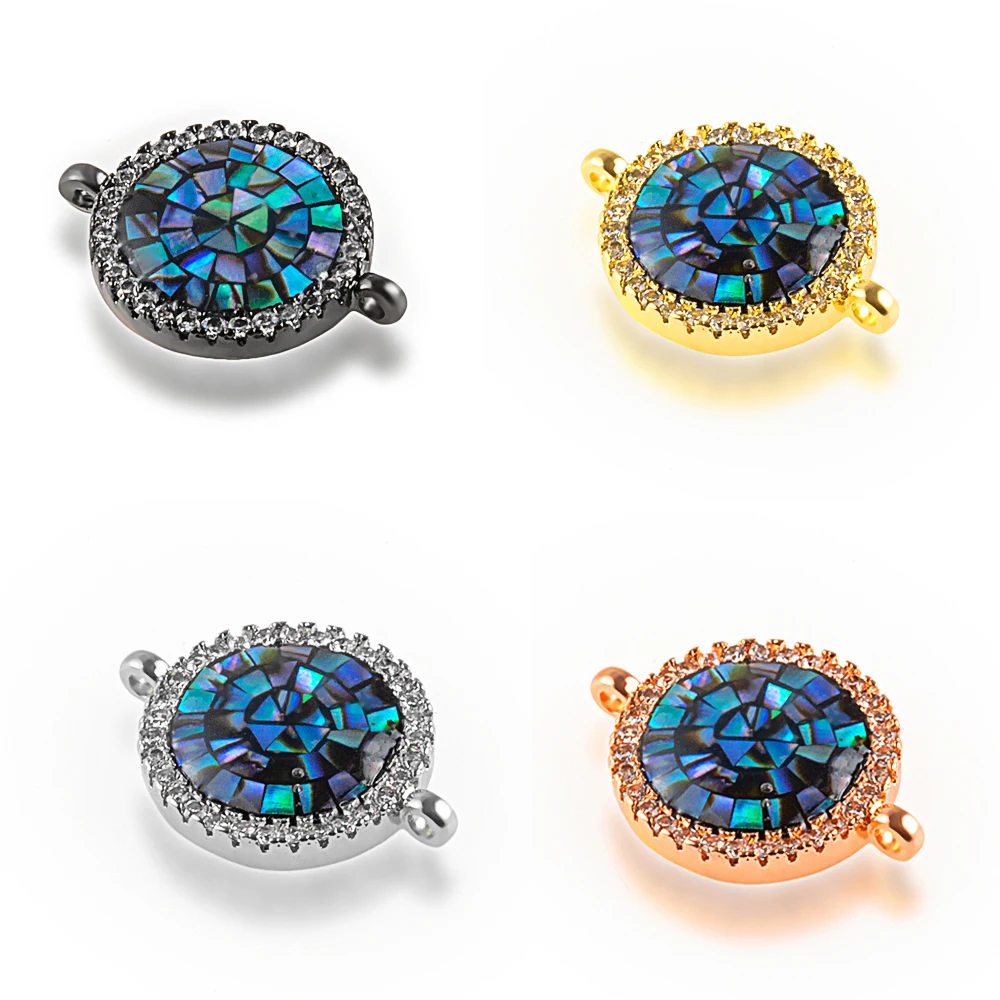 Бусины интимные Аксессуары Micro Pave CZ Циркон эмаль талисманы для DIY браслет