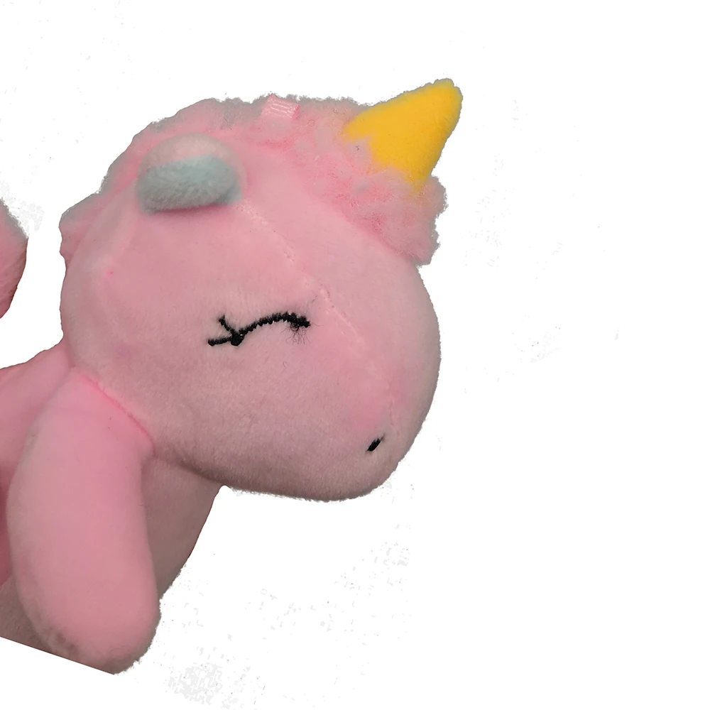 Unicorn Keychain Plush Toys For Children Horse Key Holder Alloy Ring Girls Gift | Игрушки и хобби
