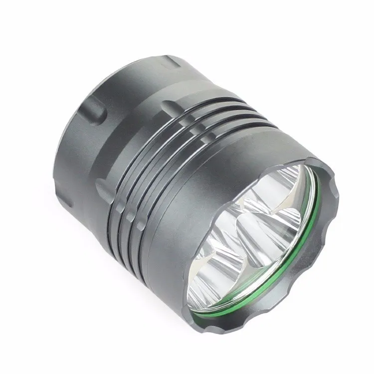 Велосипедный светильник 5x CREE XM-L T6, велосипедный передний светильник, головной светильник+ 10000 мА · ч, водонепроницаемый аккумулятор для сильной яркости, 3 часа