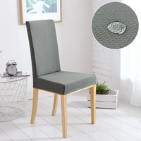 latest waterproof functional chair cover japanese style elastic chair cover europe one piece simple hotel restaurant chaircover