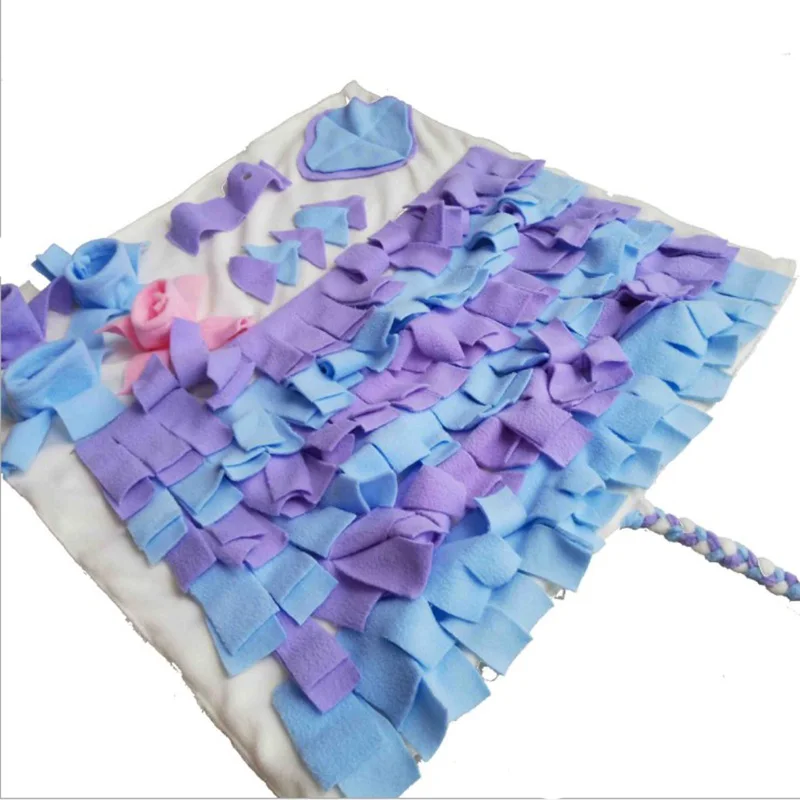 Pet игрушки для собак Puzzle ароматизированный Коврик Pad интерактивные игрушки для собак кошка снимает стресс Puzzle Training одеяло ароматизированный коврик моющиеся