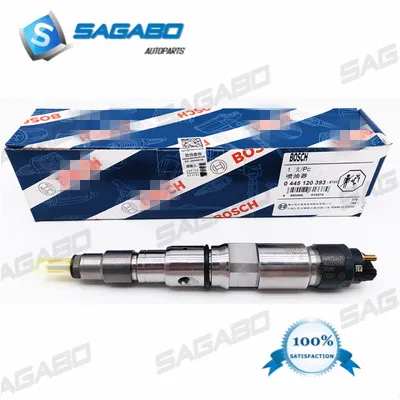 

4 PCS ORIGINAL NEW DIESEL COMMON RAIL FUEL INJECTOR 0445120393
