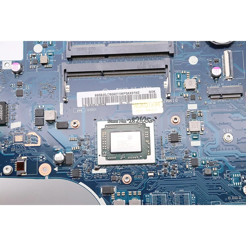 Материнская плата Nokotion AAWZA ZB для ноутбука Lenovo Ideapad 500-15yle 15 6 дюймов | Компьютеры и