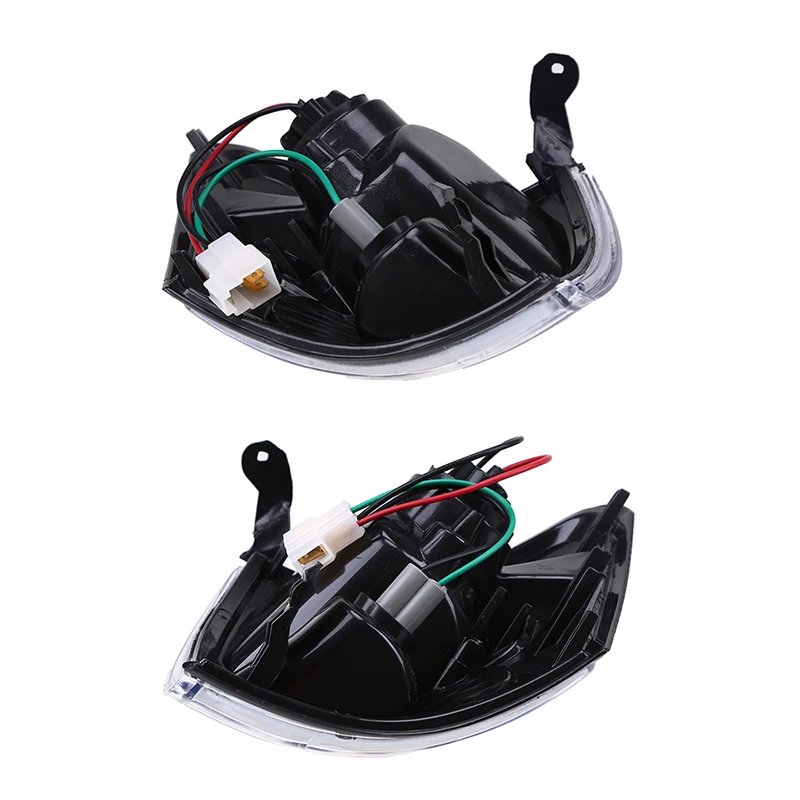 Posbay автомобильный прозрачный угловой светильник s для Toyota Hilux 2001 2002 2003 2004 2005 подтяжка лица передний указатель поворота Янтарный габаритный светильник