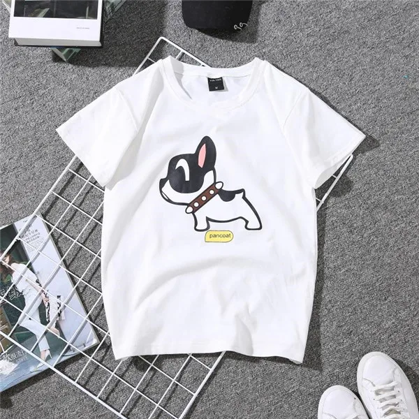 NH1067white Харадзюку летняя футболка с коротким рукавом Повседневная печать парные тройники студенты Харадзюку Графический полосатый футболка размера плюс - Цвет: NH1067white