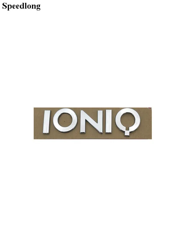 1 шт. хром IONIQ задний багажник буквенные надписи Стикеры металла 86310 G2000 подходит