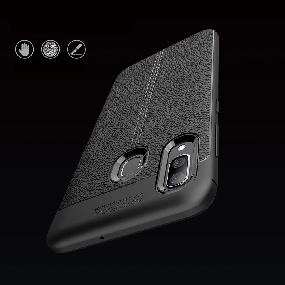 Роскошный чехол для Samsung Galaxy A20 чехлы мужчин и женщин ZGAR мягкие телефонов A30 Coque Capa |