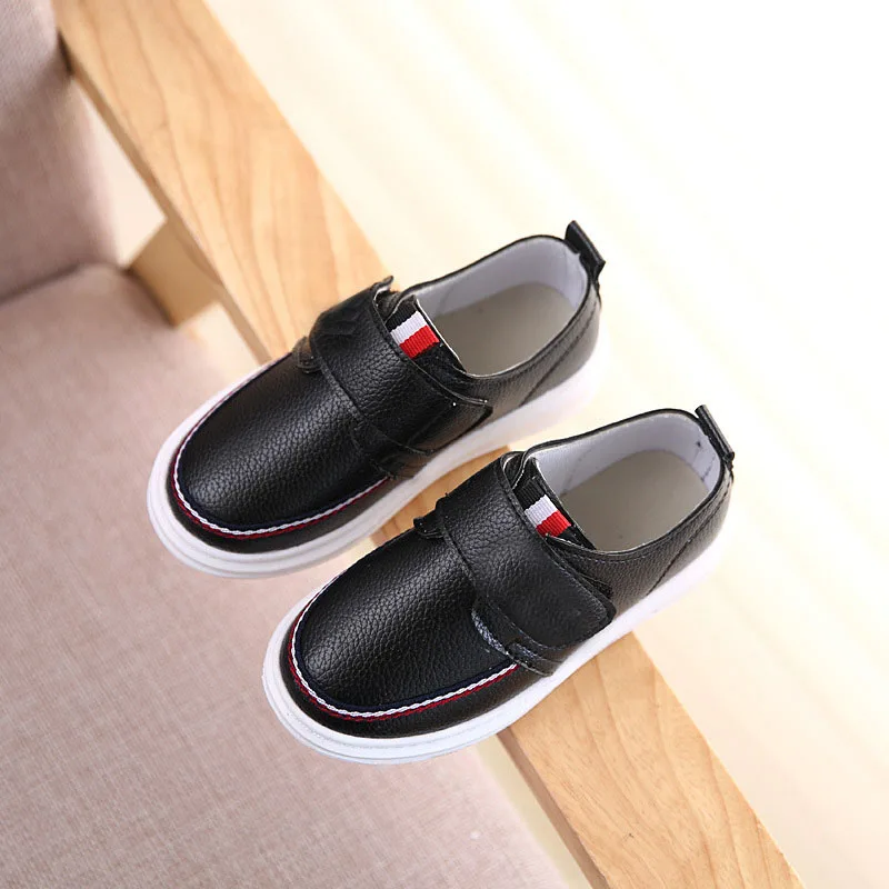 Новое поступление для мальчиков осень из искусственной кожи детей Повседневное