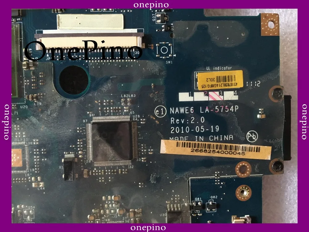 LA-5754P подходит для Lenovo Z565 G565 материнская плата ноутбука S1 HD5340 полностью