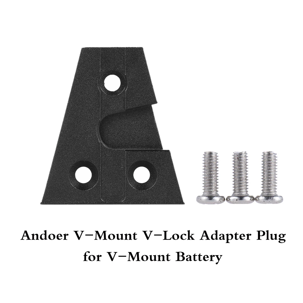 Andoer металлический V Mount Lock штекер адаптера штепсельная розетка для Sony DSLR видео