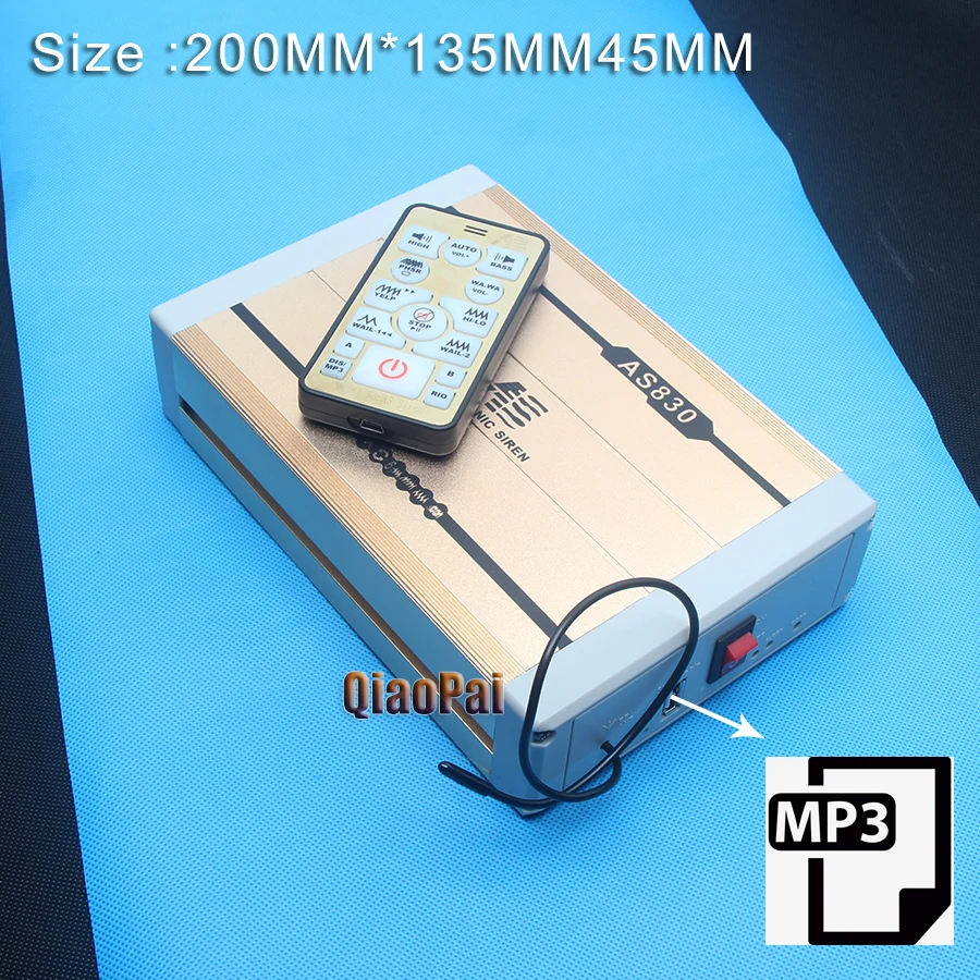 Автомобильная сигнализация 400 Вт динамик для полицейских беспроводной